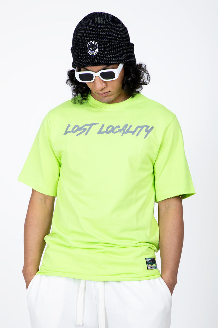 Reflective Oversized T-Shirt LOST LOCALITY