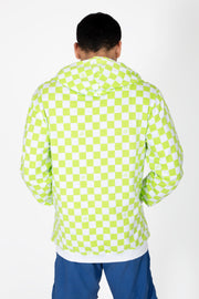 Green Checkerboard hoodie LOST LOCALITY