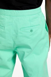 Twill Buckle-Up Pants