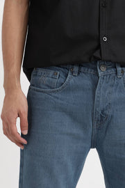 printed pocket black color half sleeves shirt