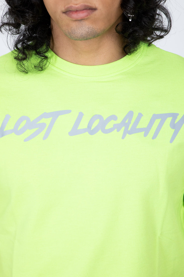 Reflective Oversized T-Shirt LOST LOCALITY