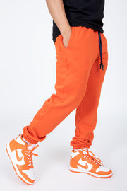 ABG orange fleece sweatpants